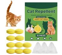 pour Chat D'Extérieur - Comprimés Anti-creusage des Chats | Comprimés Anti-à Longue durée d'action,pour Communauté Extérieure Arrière-Cour Patio Pelouse Publique Jardin