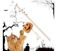 pour chat - Jouet interactif d'Halloween pour chat | Accessoires de jeu avec cloche pour boutiques, animaux domestiques, maison, Halloween, Noël, anniversaire