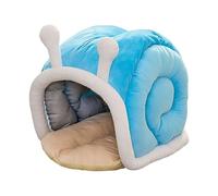 Pour Chats | Chaude mignon en forme d'escargot Meubles pour animaux de compagnie - Couchette d'hiver pour chats - Pour extérieur, hiver, voyage, voiture, camping, bureau, table de chevet, fenêtre