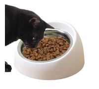 pour Chats inclinés | Bols de Nourriture pour Chat surélevés inclinés de 16° Convient à la Moustache, Whisker Fatigue Cat pour Alimentation élevée, pour Peu Profonde, pour l'eau Peu Profonde