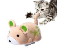 Pour Chats Souris Couinantes Tissu Peluche Taille Compacte Multifonction | Couinant Jouet D'Exercice pour Animaux de Compagnie, pour Chatons Actifs, Des Petits Aux Grands Chats