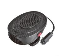 pour chauffage Auto 150W 12V Désembuant Rapide Double Usage(black) | Double fonction chaud/froid, désembuage rapide des vitres, technologie pour chauffage céramique 150W, idéal hiver