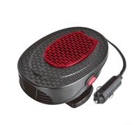pour chauffage Auto 150W 12V Désembuant Rapide Double Usage(red) | Double fonction chaud/froid, désembuage rapide des vitres, technologie pour chauffage céramique 150W, idéal hiver