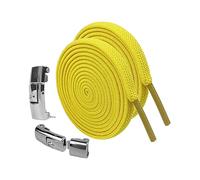 Pour chaussures pour escasrpe de gymnastique - laques confortables, libération rapide, sans liaisons, cordes qui marchent, course, jogging, lacets élastiques | Libérer sans cravates, adultes et