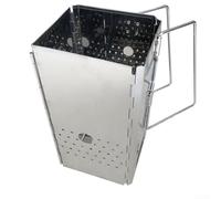 pour cheminée Allumage Pliable Acier Inoxydable pour cheminée