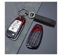 pour Chery ARRIZO7 E3 E5 A3 A5 Tiggo 2 3 5 3X Fulwin2 Eastar 3 Boutons Voiture Porte-clés Housse Porte-clés Protecteur de clé(Red Set 2)