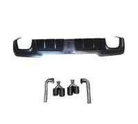 Pour Chery Pour JAECOO J7 2023-2024 + Style Voiture Diffuseur Autocollant Sport Plaque D'aile Arrière Vent Fixe Aileron D'aile Toit Diffuseur Pare-Chocs Arrière(Style D)