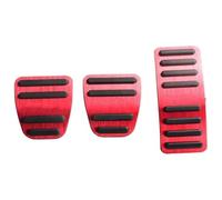 Pour Chery Pour Tiggo 7 8 2 3X 4 Pro Max Plus Pédale D'accélérateur De Frein Revêtement Antidérapant Accessoires Et Embrayage Repose-pieds Capuchons pédale(MT Red)