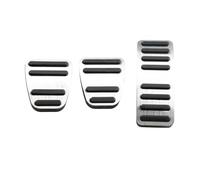 Pour Chery Pour Tiggo 7 8 Pour Pro Pour Plus 2016 2017-2023 Auto Pédales De Voiture Accélérateur De Pied Gaz Carburant Plaquette De Frein Couverture(MT Silver)