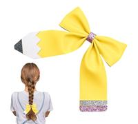Pour Cheveux Des Filles Barrette Jaune Avec Design Crayon