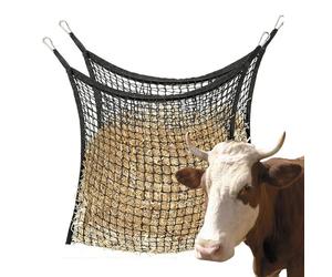 Pour chèvres avec foin, résistante aux intempéries, capacité avec sangles, alimentation lente pour bétail, chèvres, moutons, chemins de fer à cheval, écuries, transports, fermes