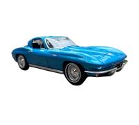 pour Chevrolet 1965 Corvette 1 18 Modèle De Voiture Haute Fidélité Collection D'ornements en Alliage Statique