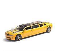 pour Chevrolet Camaro 1 32 Alliage Modèle De Voiture d'affaires Son Et Lumière Retirer Enfants Jouet Décoration Cadeau(Yellow)