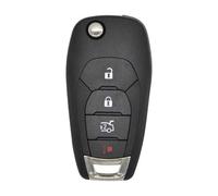 Pour Chevrolet Cruze Aveo 2014-2018 Couvercle Rabattable De Remplacement Modifié 2/3/4 Boutons Télécommande Clé Fob Coque - Type 4 Boutons