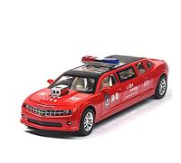 pour Chevrolet Hornet Camaro 1 32 Alliage Modèle De Voiture De Police Son Et Lumière Retirer Enfants Jouet Véhicule(Rouge)