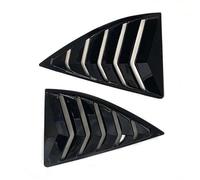 pour Chevrolet pour Camaro 5e Génération 2010 2011 2012 2013 2014 2015 Persienne De Fenêtre Latérale De Voiture Noir Brillant FIXCOR(Glossy Black)