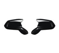 Pour Chevrolet Pour Camaro LT SS RS ZL1 2016-2022 Coque De Rétroviseur Extérieur Cache-aile Garniture Porte Extérieure Capuchon Rétroviseur(Glossy Black)