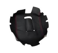 Pour Chevrolet Pour Chevy Pour Silverado 2014-2018 Couverture Panneau D'accoudoir De Commande Centrale De Voiture En Cuir PU Avec Éponge(PU-foam Black-red)