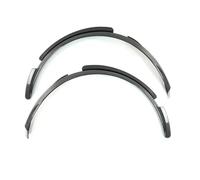 Pour Chevrolet Pour Corvette C8 2020-2024 Tous Les Modèles Moulures Garniture Roue Arrière Évasements D'ailes Extension Arc De Sourcil De Roue QAQMHVCVB(Carbon Fiber look)