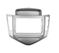 pour Chevrolet pour Cruze 2009-2014 Façade D'autoradio 9 Pouces avec Boîtier Canbus Et Panneau De Montage Android KLAUER(Only Silver Frame)