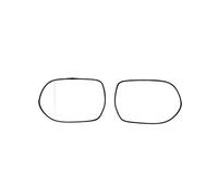 Pour Chevrolet Pour Epica 2007 2008 2009-2013 Rétroviseurs Latéraux De Voiture Rétroviseurs D'aile De Porte Lentille En Verre Blanc Bleu Verre Recul Miroir(A pair white no heat)