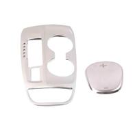 Pour Chevrolet Pour Equinox 2020 Panneau De Commande Central Couvercle De Boîte De Vitesses Pièces De Décoration Intérieure En Acier Inoxydable YIJIAVSX(Style1 Silver)