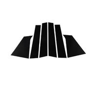 Pour Chevrolet Pour Malibu 2016-2021 Garnitures De Montants De Vitres Et De Portes Autocollant Décoratif Noir Brillant IENQBVL