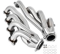 Pour Chevy LS1 LS2 LS3 LS6 LS10 SUV/Camion Ensemble Collecteurs D'échappement Collecteurs Turbo 1 3/4" Collecteurs D'échappement En Acier Inoxydable Tuyaux D'échappement