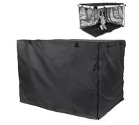 pour chien, pour chenil | pour tissu enduit d'argent | protection pour double porte, fermeture éclair imperméable