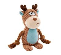 pour chiens - 7,48 cm en peluche singe cerf | Entraînement interactif à tirer à la corde | Fournitures pour animaux de compagnie pour chiens de petite taille fabriqués en matériau doux