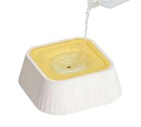 Pour chiens à l'épreuve des déversements | Distributeur anti-goutte de 37 oz | pour eau lente pour chiens avec base antidérapante, pour voyage sur route pour chiots en voiture de voyage pour intérieur