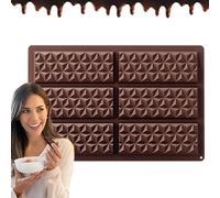 pour chocolat en silicone, pour barres de chocolat - en silicone alimentaire pour bonbons al,pour bonbons antiadhésifs, pour barres de céréales nutritionnelles, pour