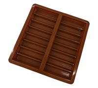 Pour chocolats et bonbons - accessoire de création de barrettes énergétiques en silicone, forme de barre de chocolat et de bonbons, pour mariage, Noël, anniversaire, cuisine, fêtes à la maison