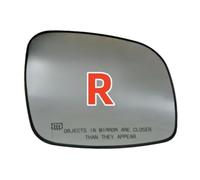 Pour Chrysler Pour Ville Pour Pays 2008-2016 Verre Miroir | Chauffant, angle mort, verre d'avertissement de recul(1 Right Heated)