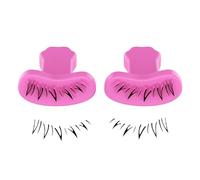 pour cils inférieurs, pour cils inférieurs, maquillage des yeux | 1 paire de tampons réutilisables, outil applicateur de cils en silicone, modèle de cils pour débutants