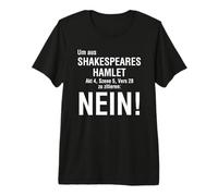 pour Citer de Shakespeares Hamlet Non T-Shirt Haut de Gamme