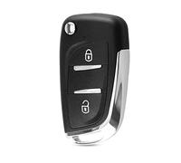 pour Citroen C2 C3 C5 C6 C8 2 Boutons Modifié Pliant Télécommande Clé De Voiture Shell Cas Couverture Logement Remplacement Accessoire HU83 Lame CE0536