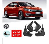 pour Citroën C4L C4 2013-2017 Berline Bavettes de Protection Garde-Boue Avant et arrière (4 pièces)