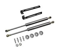 Pour Citroen DS3 2009-2016 Modifier Ressort À Gaz Capot Avant Entretoises Support Levage Tige En Fiber Carbone Pistons D'amortisseur Ressorts À Gaz Capot(Black carbon fiber)