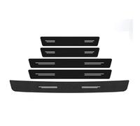 pour Citroën pour Berlingo 2014-2018 2019 2020 2021 Autocollants De Seuil De Seuil De Porte De Voiture Autocollants Protection Pare-Chocs De Coffre(5Pcs)