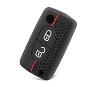 pour Citroen pour C-Crosser C3 C4 pour Picasso pour Berlingo pour Étui pour Peugeot pour Partner pour Tepee 207 307 308 407 Coque De Clé(2 Button)