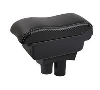 Pour Citroen Pour C-Elysee Pour Elysee Accoudoir Boîte Console Centrale Étui De Rangement Support Coude Conducteur Repose-bras Accoudoirs Central Console(B-No USB-White line)