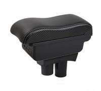 Pour Citroen Pour C-Elysee Pour Elysee Accoudoir Boîte Console Centrale Étui De Rangement Support Coude Conducteur Repose-bras Accoudoirs Central Console(B-3USB-White line)