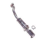 Pour Civic 1.8L 2006 2007 2008 2009 2010 2011 2012 Section Arrière Silencieux D'échappement Direct En Acier Inoxydable HETEVSCCK