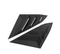 pour Civic 10e Génération 2016-2020 Berline Persiennes Vitres Latérales Arrière Type « Louvers » - Cache-Garnitures Style Carbone Accessoires Auto