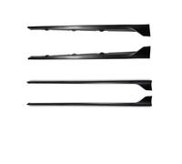 pour Civic 10e Hayon pour Typer Berline Kit De Carrosserie Jupes Latérales Extension Panneaux À Bascule Kits Séparateurs Lèvre Voiture Jupes Latérales(Double Side Skirts)