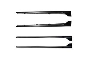 pour Civic 10e Hayon pour Typer Berline Kit De Carrosserie Jupes Latérales Extension Panneaux À Bascule Kits Séparateurs Lèvre Voiture Jupes Latérales(Double Side Skirts)