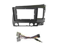 pour Civic 2006-2011 Façade D'autoradio 10,1 Pouces 2 DIN avec Lecteur MP5 Android Compatible Android Conduite À Droite(Frame with Cable)