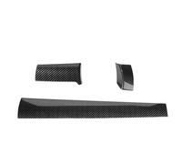 Pour Civic 2016 2017 2018 2019 2020 2021 Ensemble De 3 Pièces Couverture De Garniture De Tableau De Bord Central De Voiture En Fibre De Carbone BLNETU