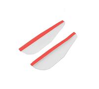 Pour Civic City Pour Accord 2 Pièces Rétroviseurs Latéraux De Voiture Pare-soleil Étanche Accessoires Sourcils Pluie Rétroviseur de Voiture Sourcils(Transparent)